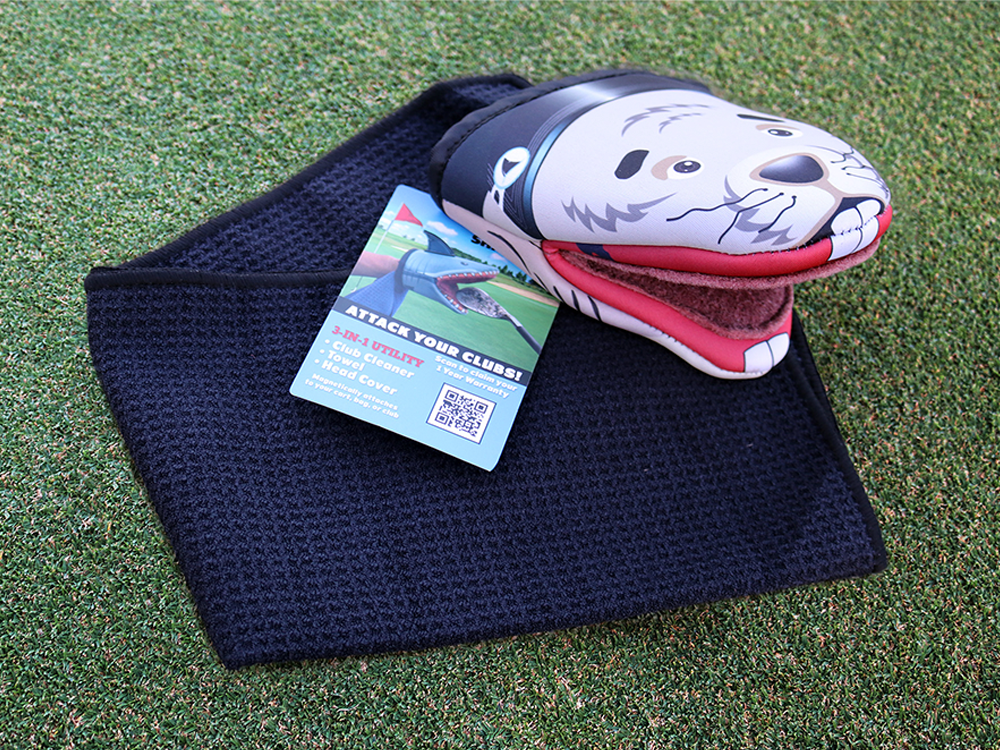 Image of Gopher product resting on a putting green